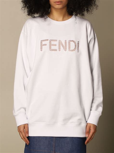 fendi white sweater replica|Fendi ready to wear sweatshirt.